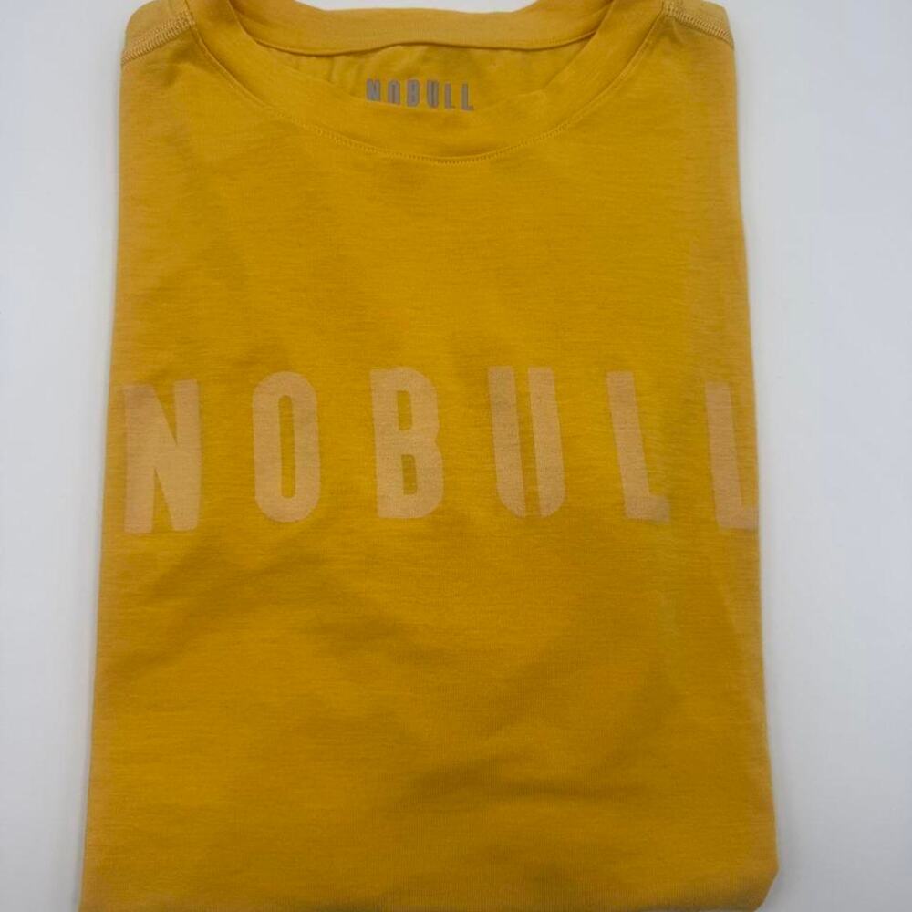 Nobull Yellow workout shirt size medium
